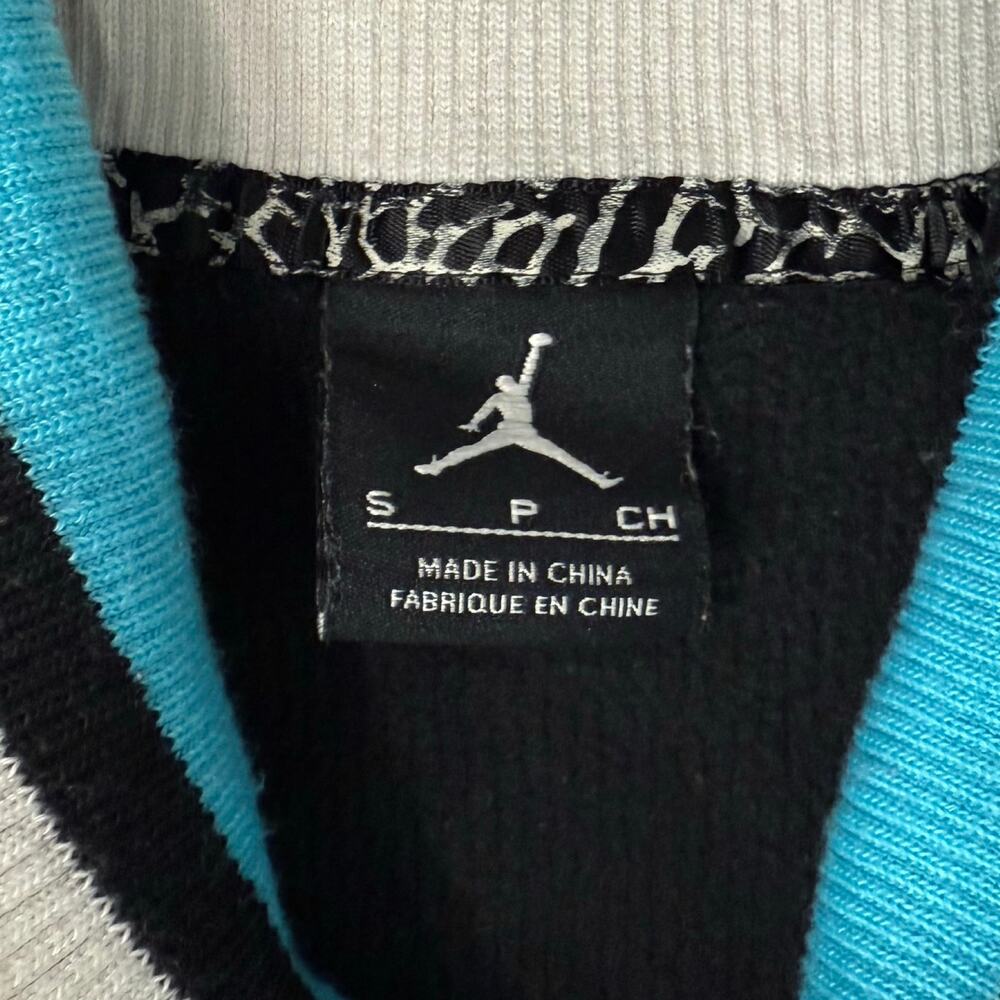 Air Jordan Fuchsia Black Blue White Colorblock Jumpman Logo Track Jacket Size S - Picture 4 of 15